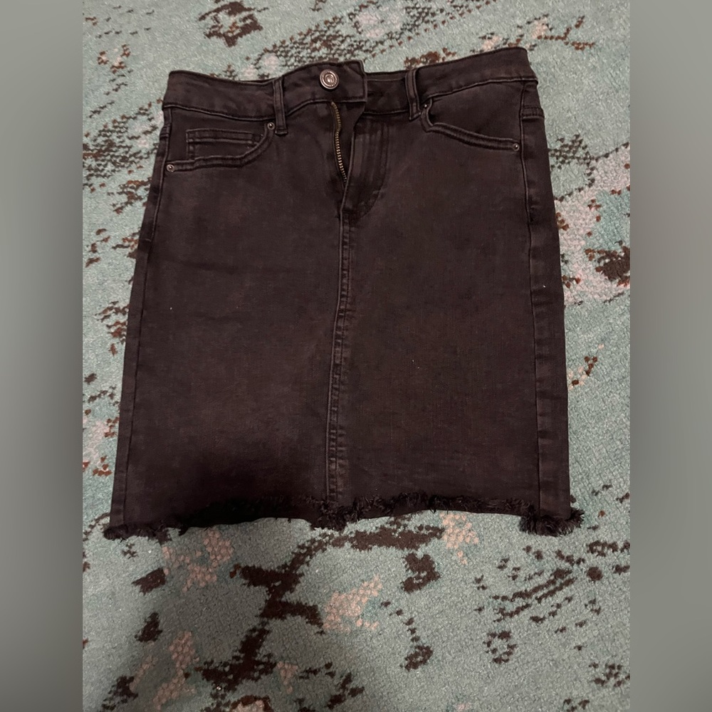 womens jean skirt